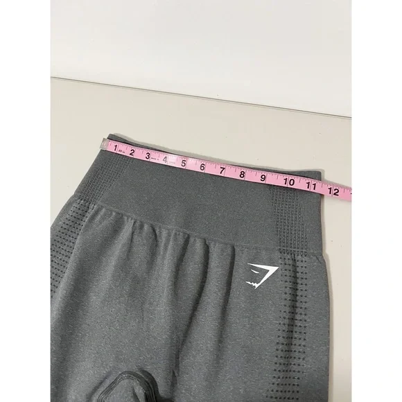 Gymshark Gray Seamless High Waisted Full Length  Leggings Size XS - Picture 7 of 9